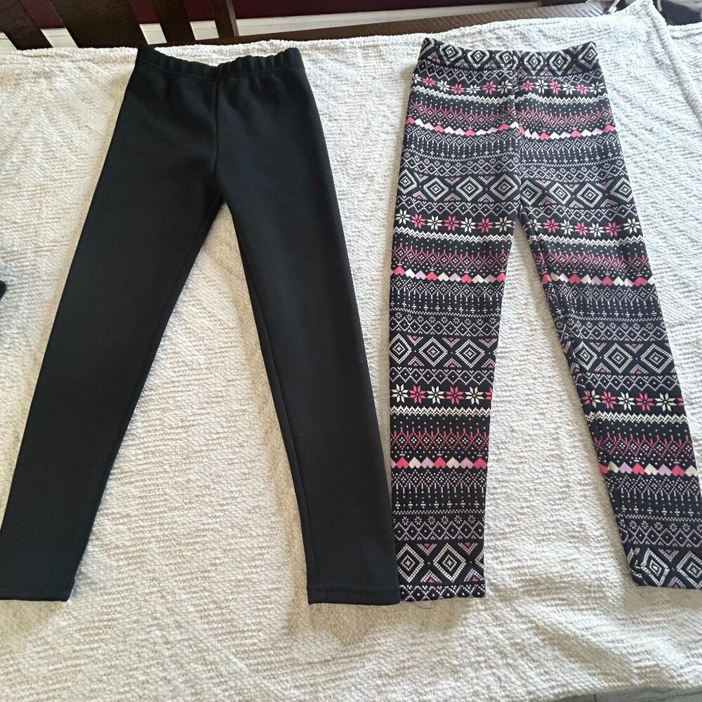 Girl's warm leggings